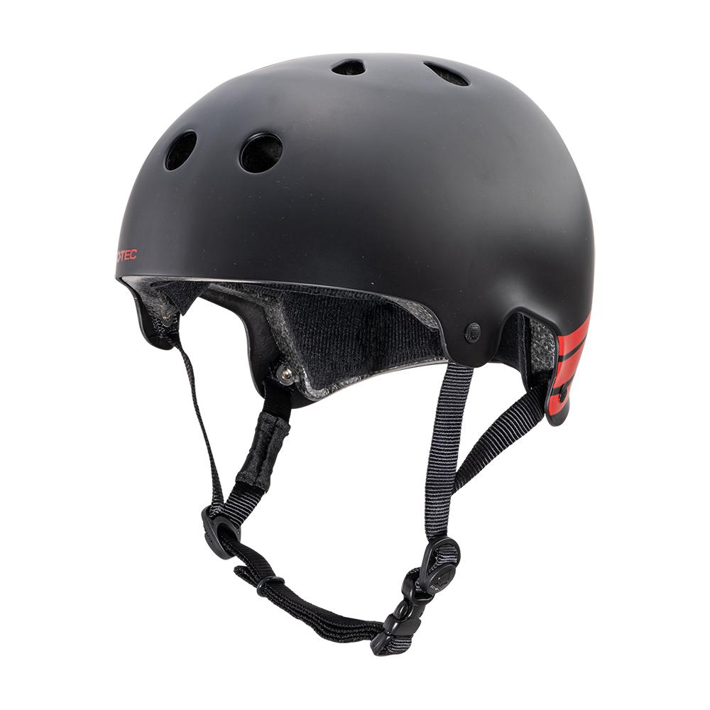 Skateboard helmet Pro-tec Old School Cert Skeleton Key Black/Red 2020