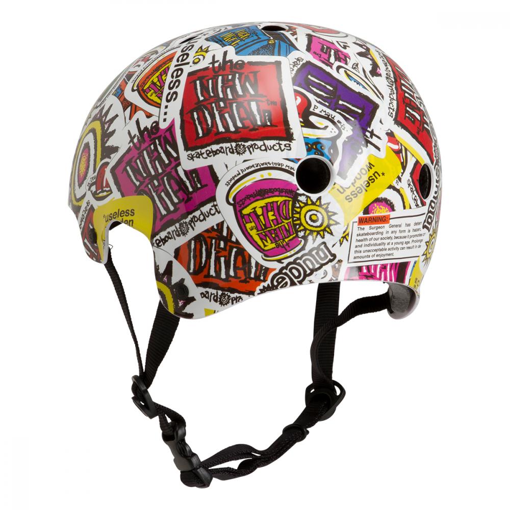 Skateboard helmet Pro-tec Old School Cert New Deal Multi 2020