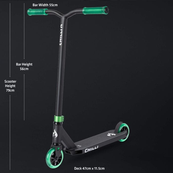 Chilli Scooter Complete Pro Base S - Green 2022