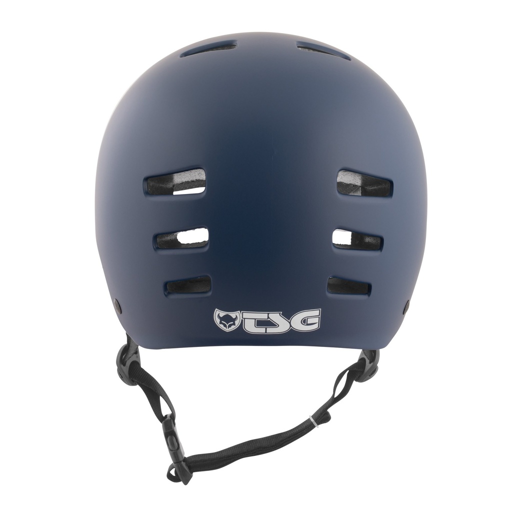 Skateboard helmet Tsg Evolution Solid Color Blue Satin 2020