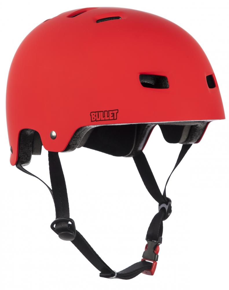Skateboard helmet Bullet Deluxe T35 Adult Matt Red 2023