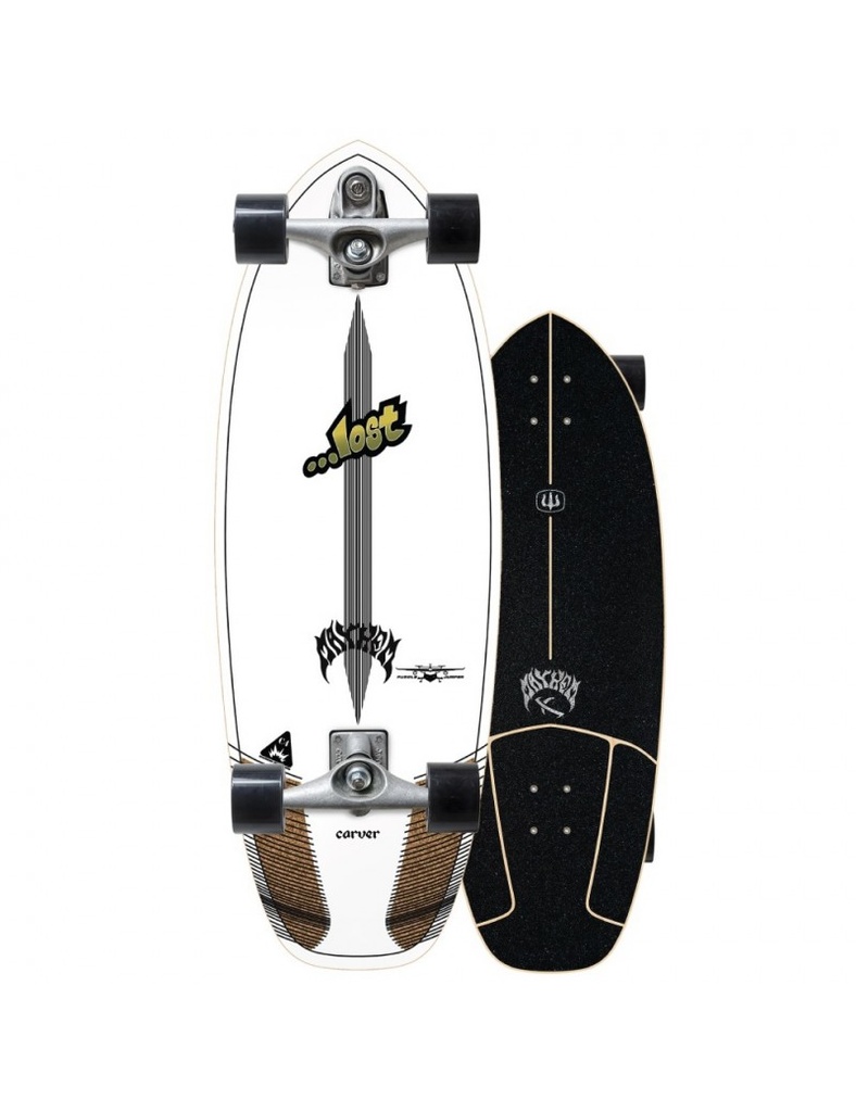 Surf Skate Carver Lost Puddle Jumper 30.5" 2022 - Complete