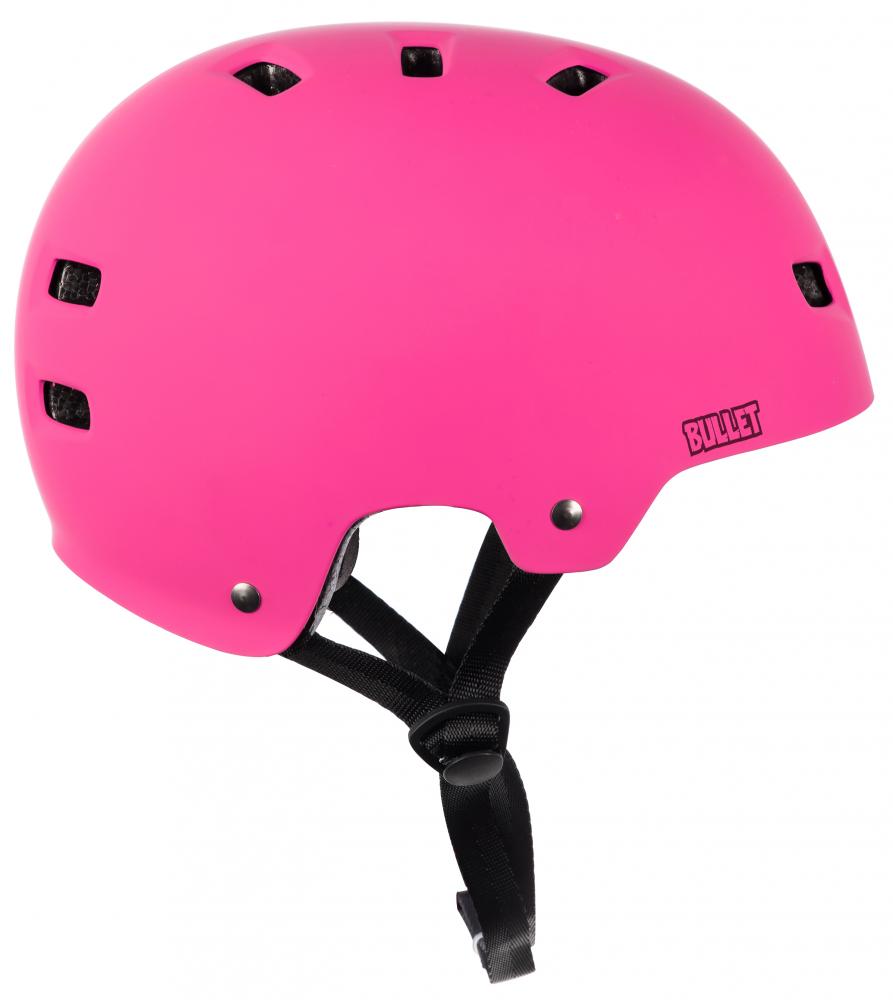 Skateboard helmet Bullet Deluxe T35 Youth Matt Pink 2023