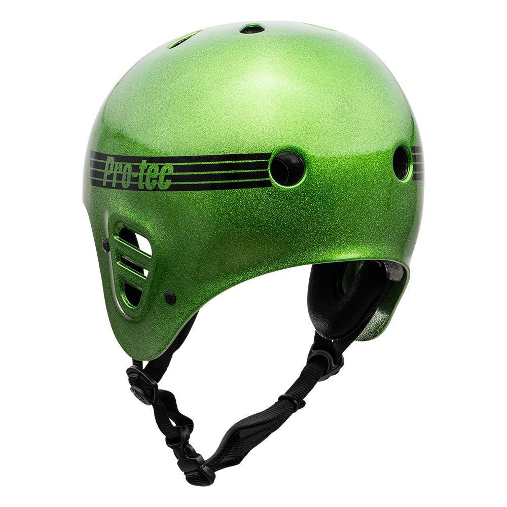 Skateboard helmet Pro-tec Full Cut Cert Green Candy Flake 2023
