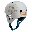 Skateboard helmet Pro-tec Full Cut Cert Gonz Animal Bird White 2023