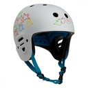 Skateboard helmet Pro-tec Full Cut Cert Gonz Animal Bird White 2023