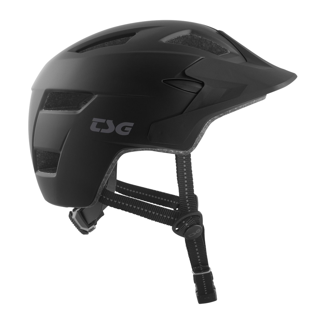 TSG Helmet Cadete Solid Color Black Satin 2020