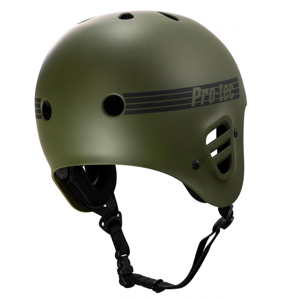 Skateboard helmet Pro-tec FullCut Certified Matte Olive 2023