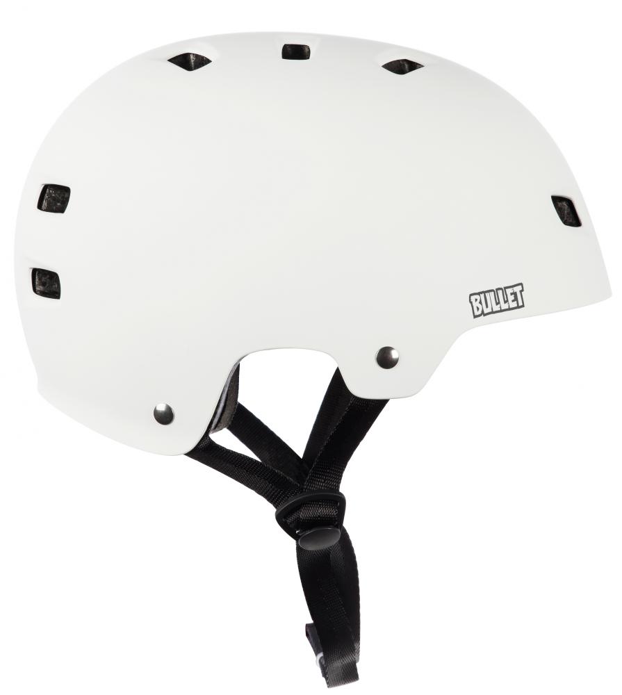 Skateboard helmet Bullet Deluxe T35 Adult Matt White 2023
