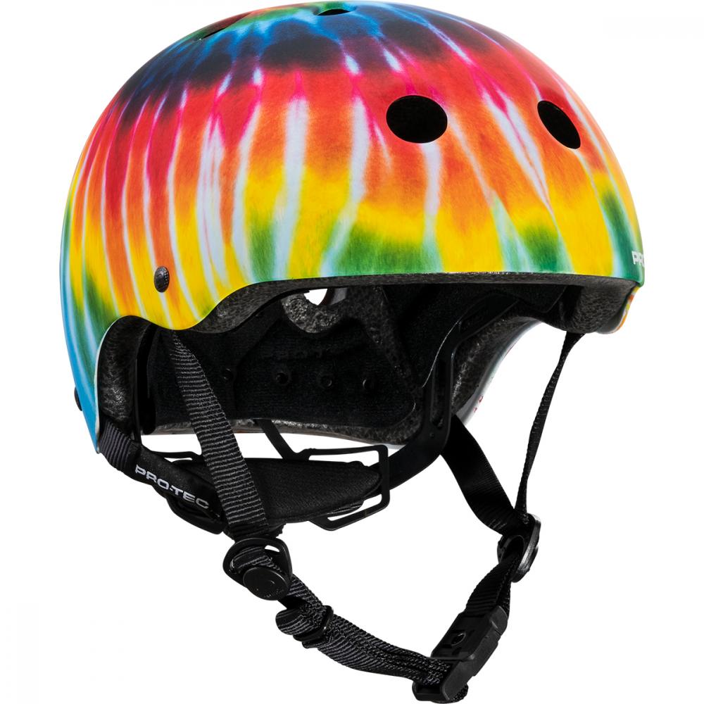 Skateboard helmet Pro-tec JR Classic Fit Cert Tie Dye 2022