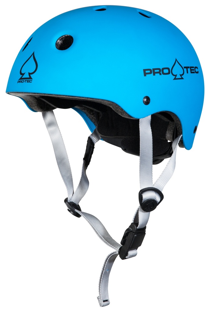 Skateboard helmet Pro-tec JR. Classic Fit Cert Matte Metallic Blue 2023