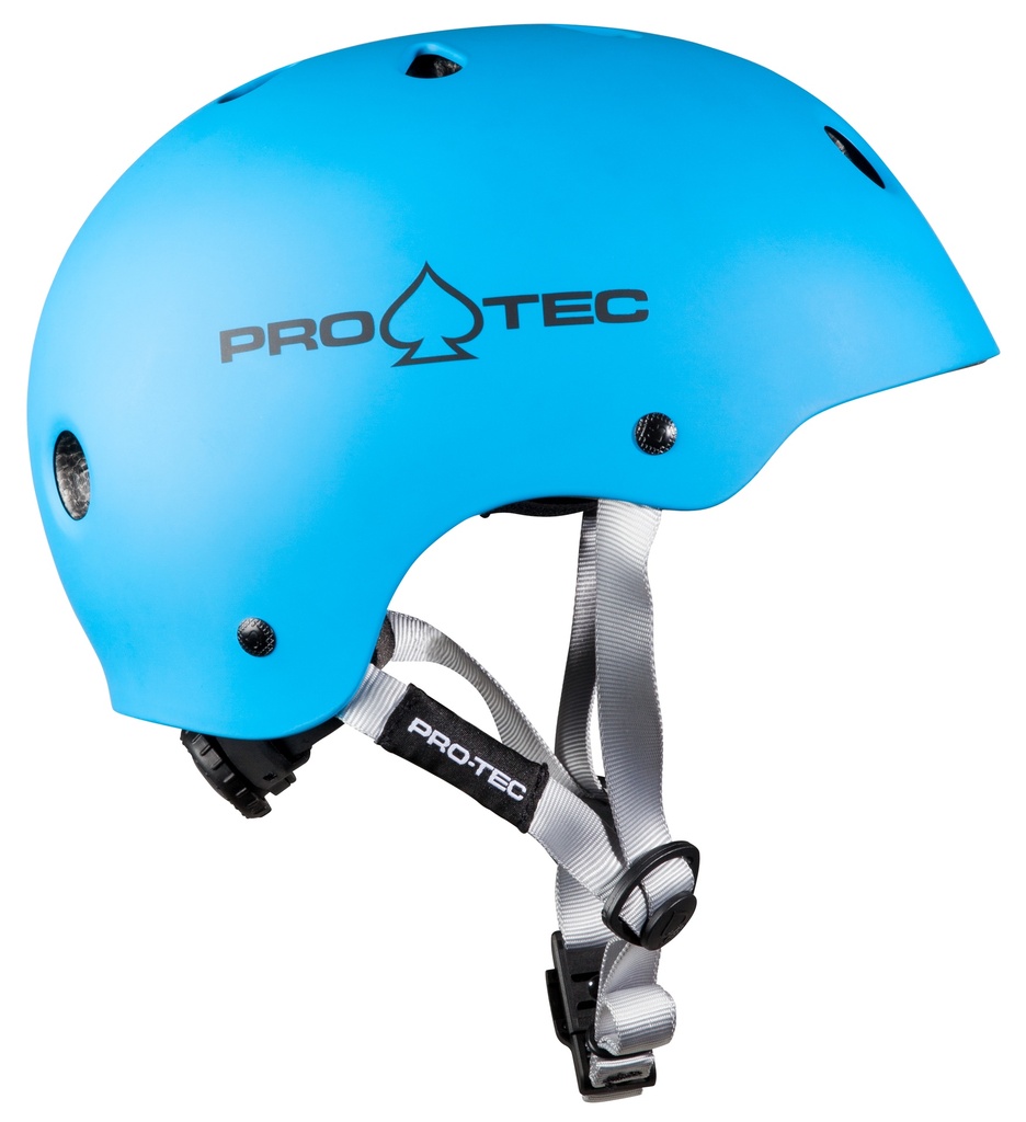 Skateboard helmet Pro-tec JR. Classic Fit Cert Matte Metallic Blue 2023