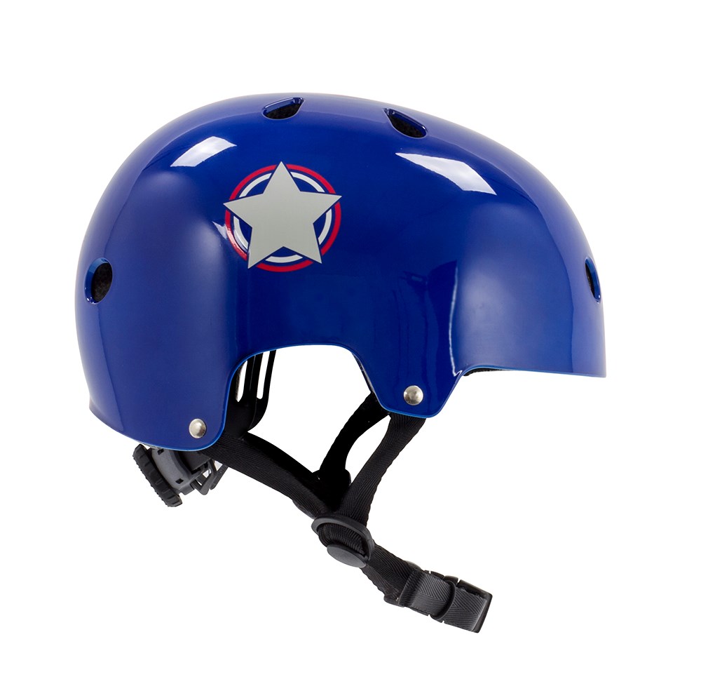 Skateboard helmet Sfr Adjustable Kids Blue/Silver 2023