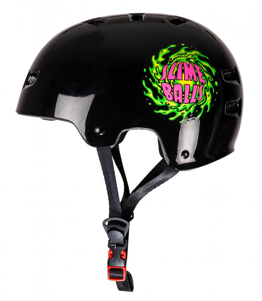 Skateboard helmet Bullet X Slime Balls Slime Logo Black 2023