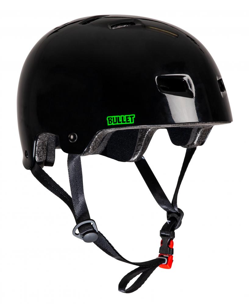 Skateboard helmet Bullet X Slime Balls Slime Logo Black 2023