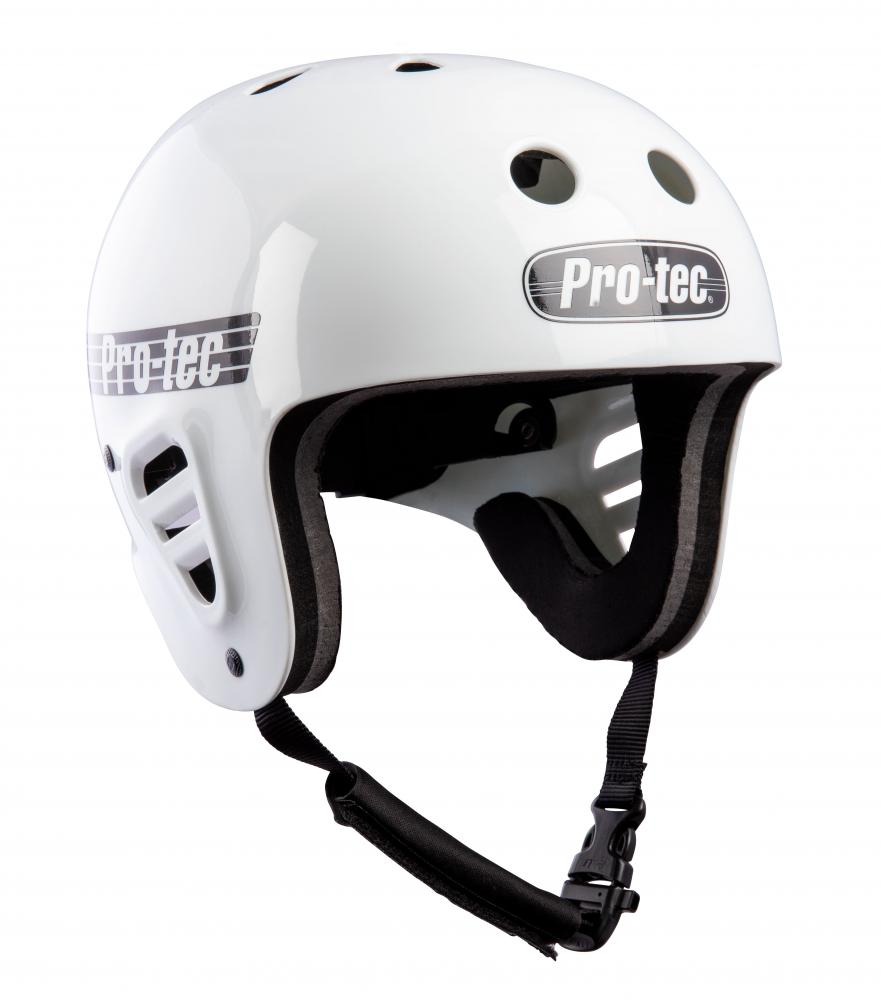 Skateboard helmet Pro-tec Full Cut Water Gloss White 2023