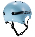 Skateboard helmet Pro-tec Old School Cert Gloss Baby Blue 2023