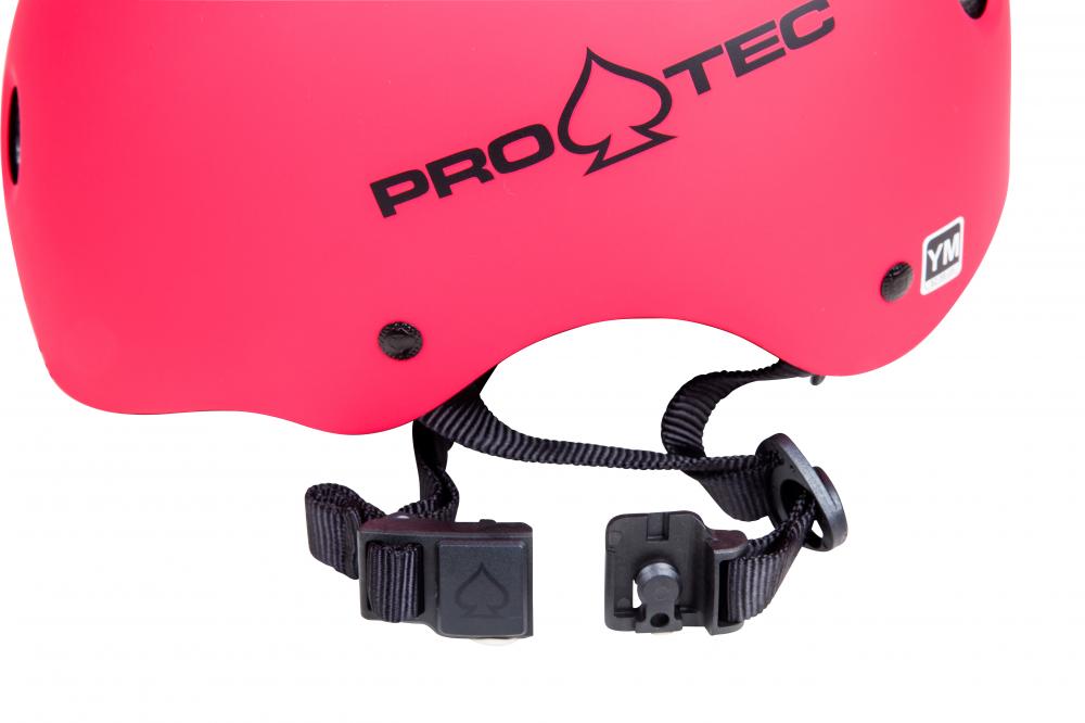 Skateboard helmet Pro-tec JR Classic Fit Certified Matte Pink 2022