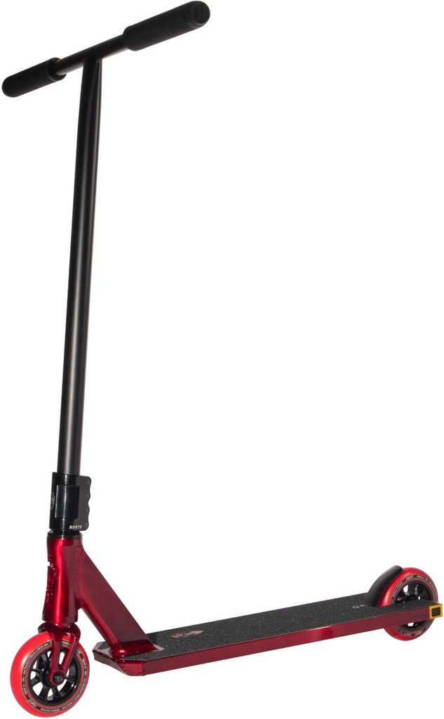 North Scooters Complete Tomahawk Pro Translucent Dark Wine & Matte Black 2021