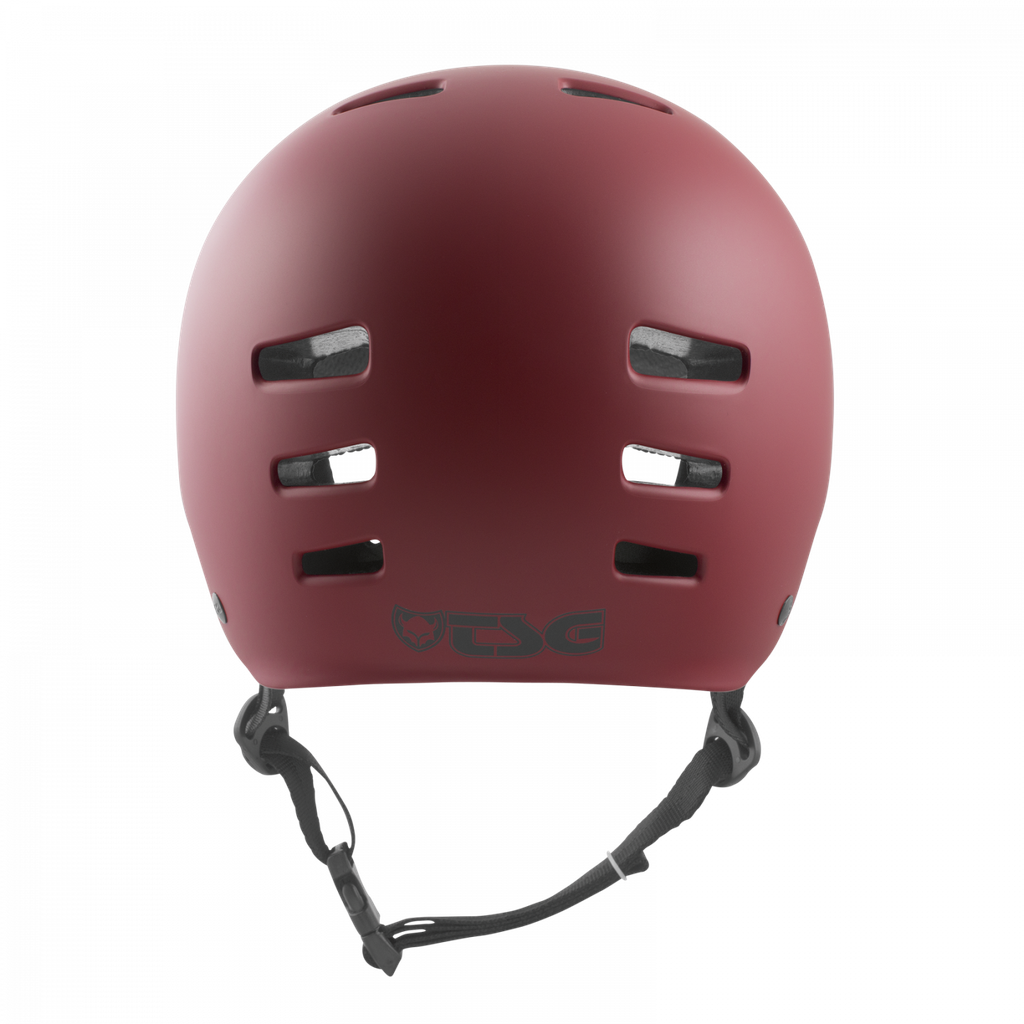 Skateboard helmet Tsg Evolution Solid Color Oxblood Satin 2020