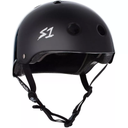 Skateboard helmet S-One LIFER BLACK GLOSS 2024 