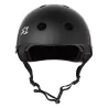 Skateboard helmet S-One MEGA LIFER BLACK GLOSS 2024 