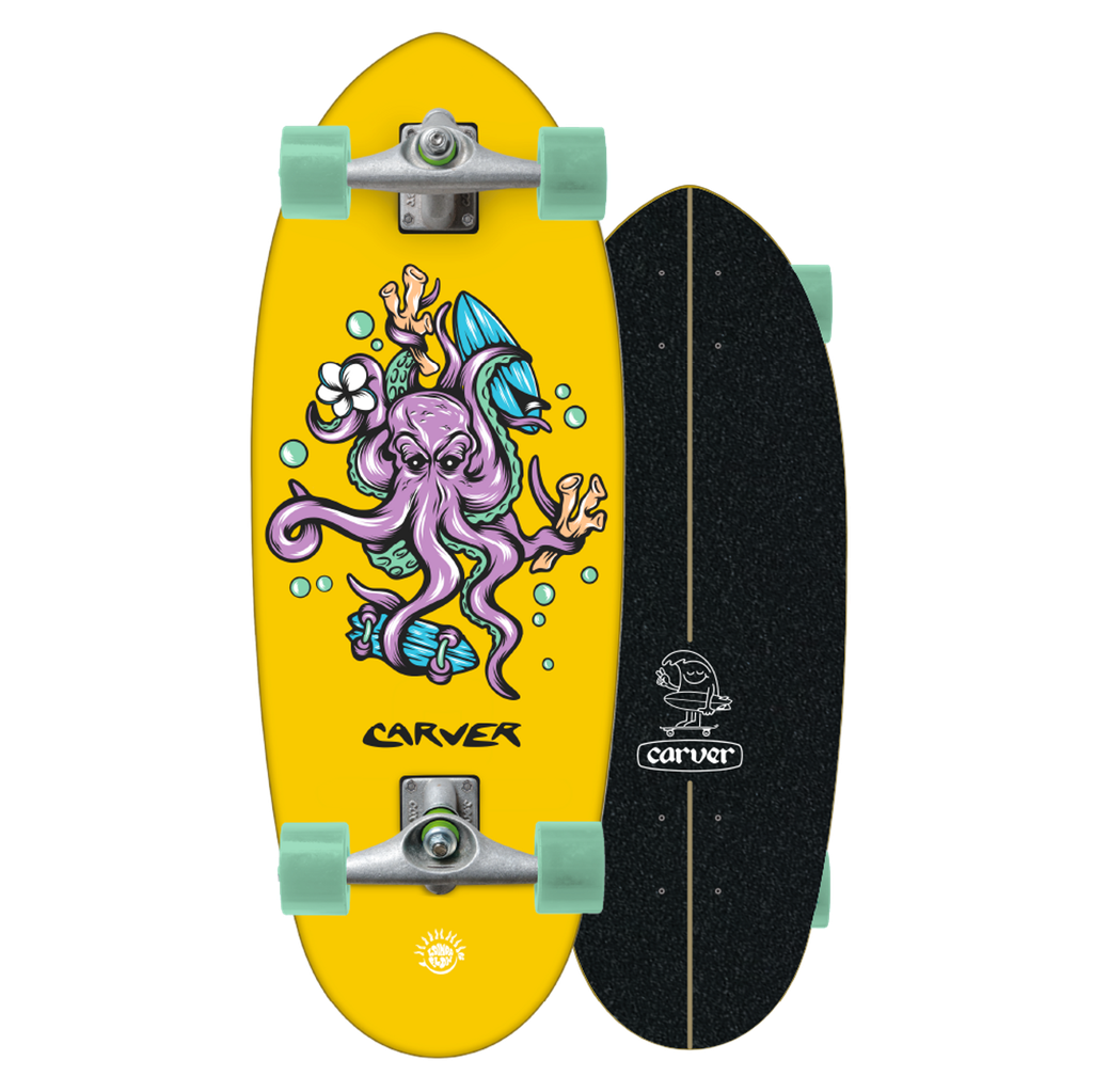 Surf Skate Carver Octo Goner 25" 2024 - Complete