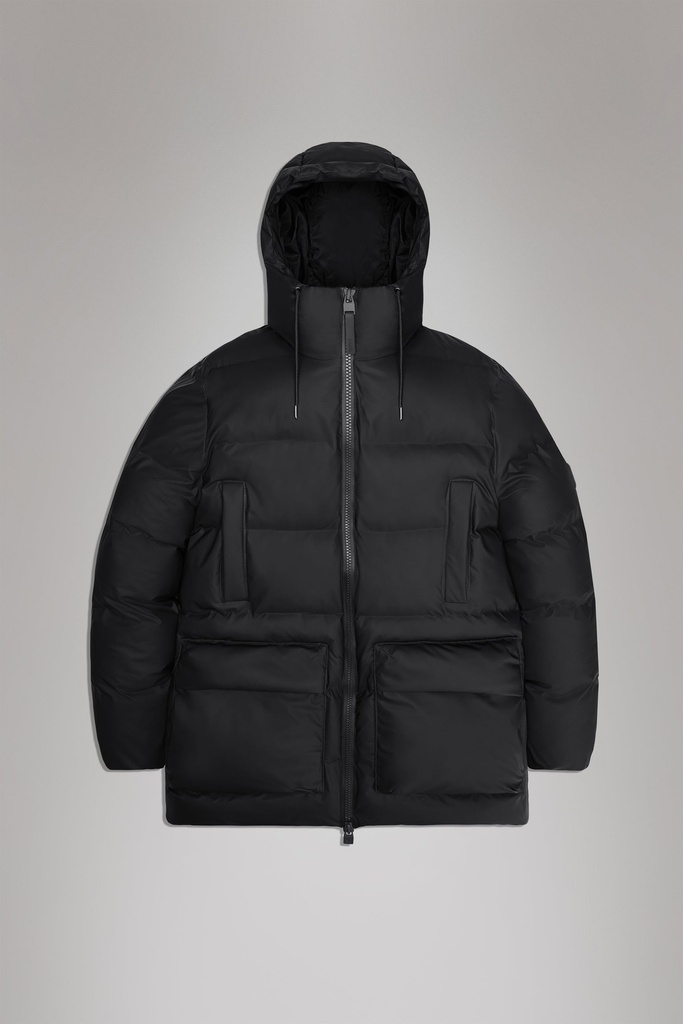 Rains Alta Long Puffer Cargo Jacket W3T4 2024-AW 