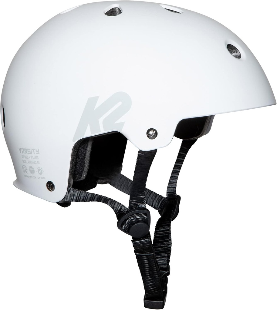 Skateboard helmet K2 Varsity White 2022 