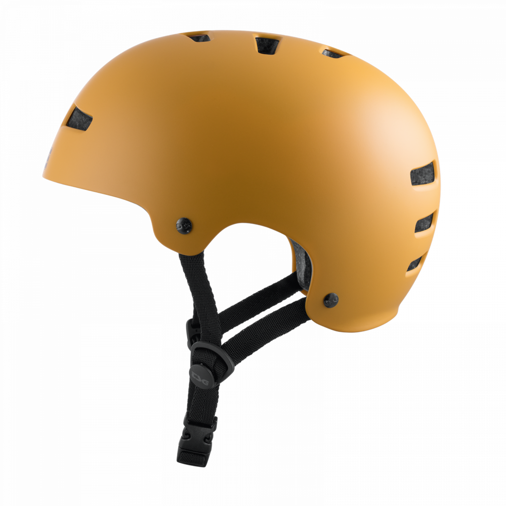 Skateboard helmet Tsg Evolution Solid Color Satin Yellow Ochre 2021