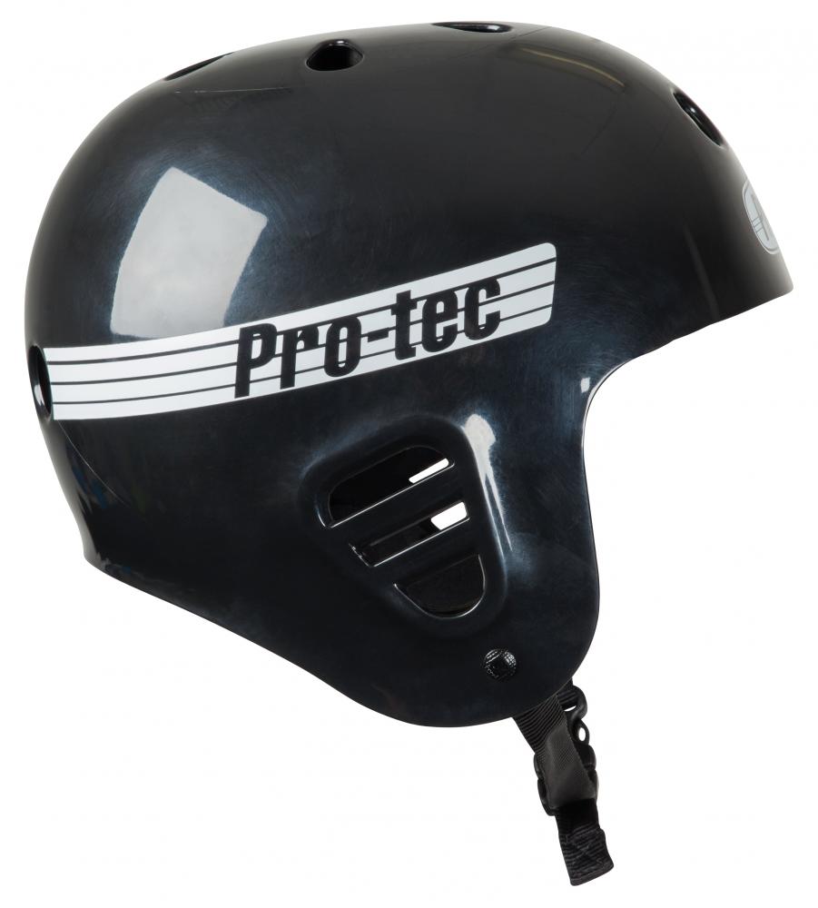 Skateboard helmet Pro-tec Full Cut Water Gloss Black 2023