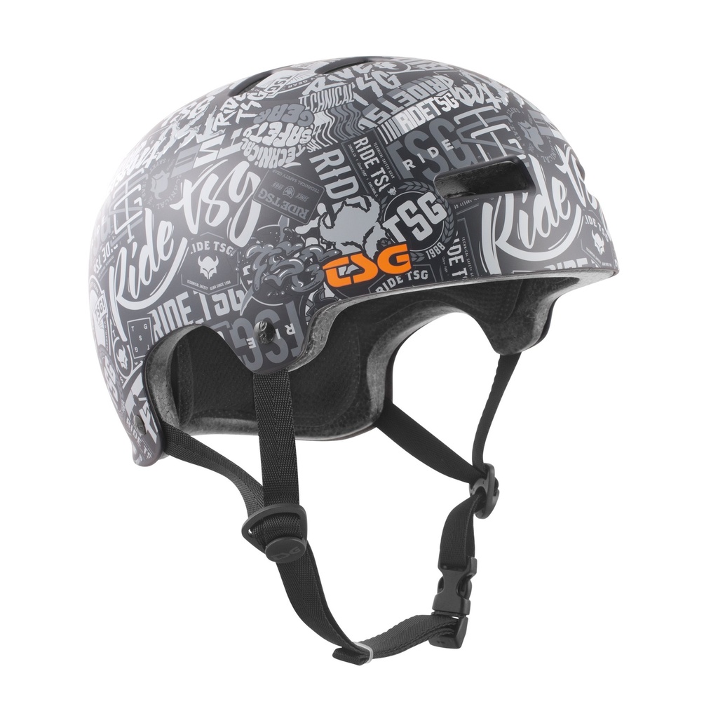 Skateboard-Helm Tsg Evolution Graphic Design Stickerbomb 2021 