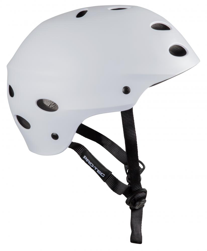 Casque de skateboard Pro-tec Ace Water Satin White 2020 