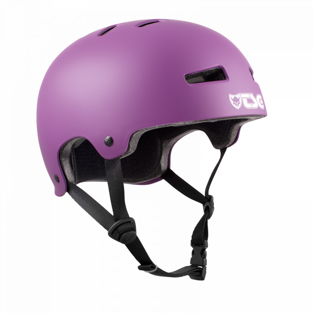 Skateboard helmet Tsg Evolution Solid Color Purplemagic Satin 2024 