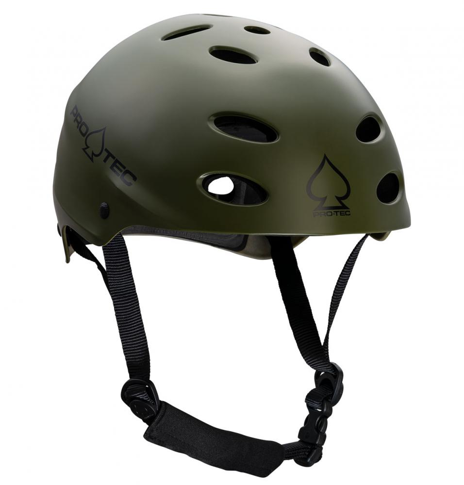 Skateboard helmet Pro-tec Ace Water Matte Olive 2022 